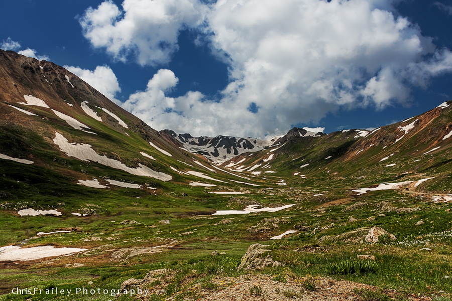 A Mountain High Mountain landscape near Silverton Colordao.