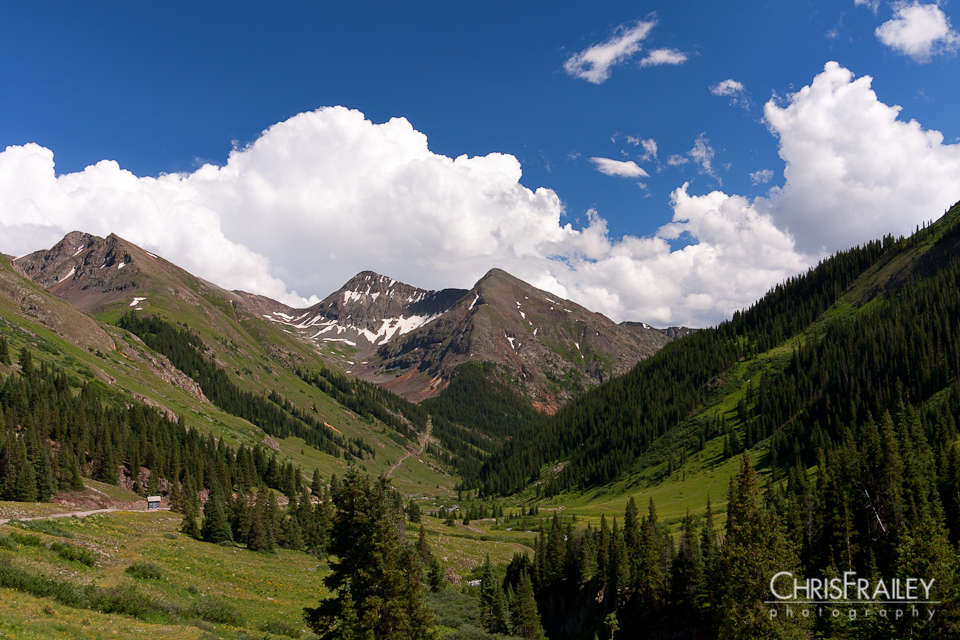 Engineer's Pass The San Juan Mountains of Colorado.