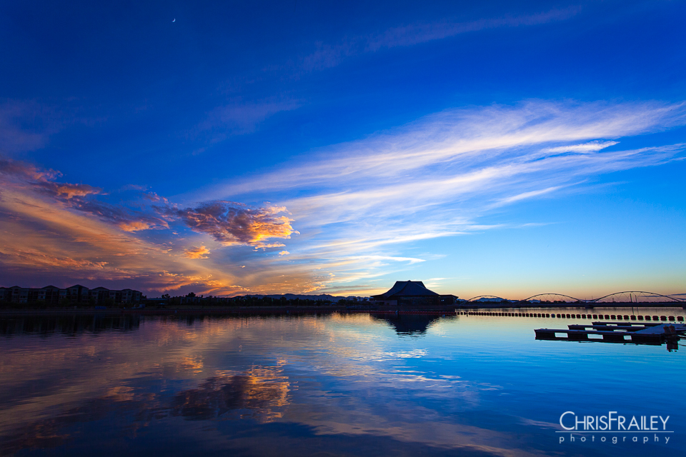 Early sunset on Tempe Town Lake